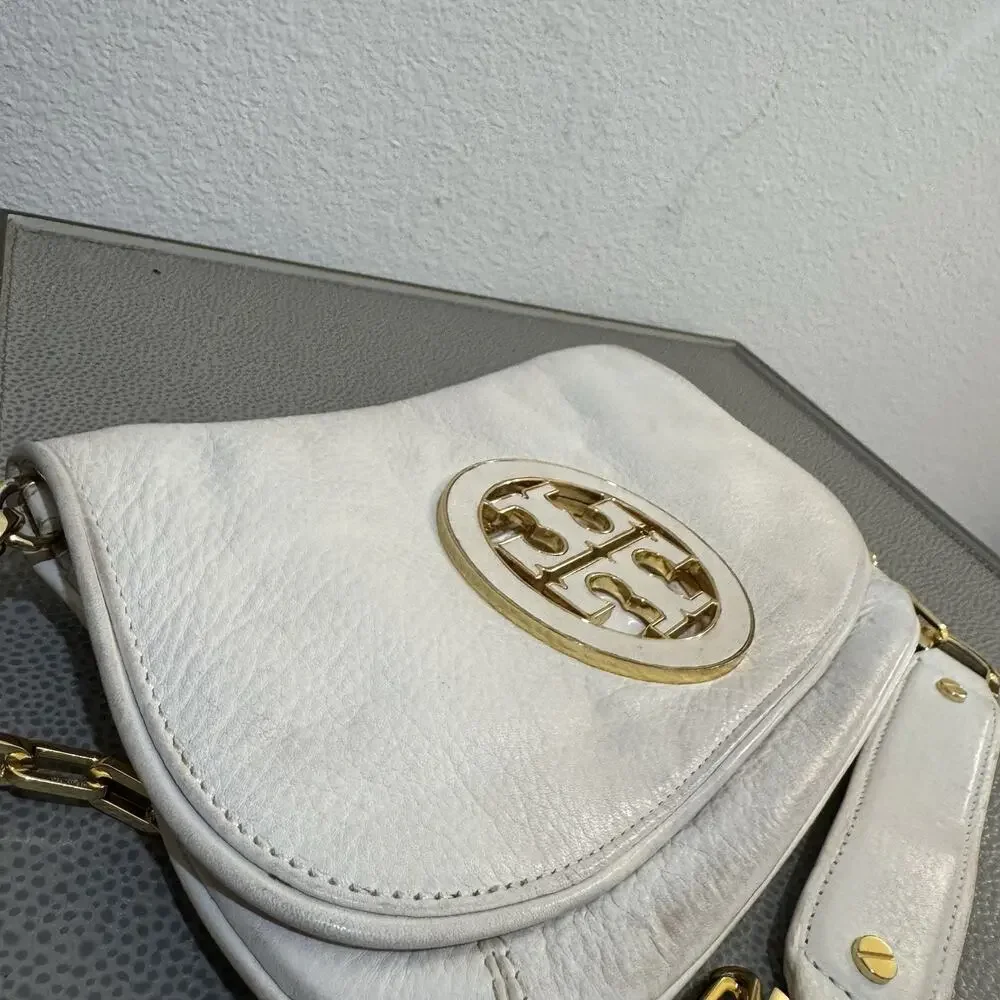 Tory Burch Ivory Amanda Crossbody Bag/ Clutch